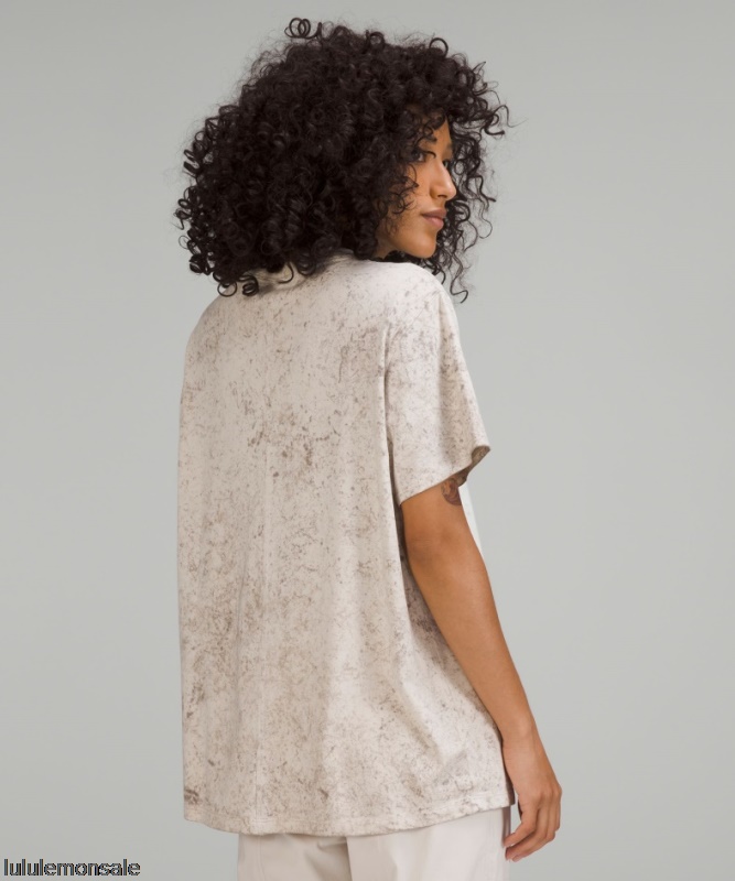 Lululemon Damen DELULU319 | Lululemon Deutschland Cirrus Waschen Weiß All Yours Baumwoll T-shirt